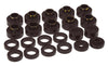 Prothane 1-103-BL 80-86 fits Jeep CJ5/CJ7 Body Mount 22 Bushing Kit - Black