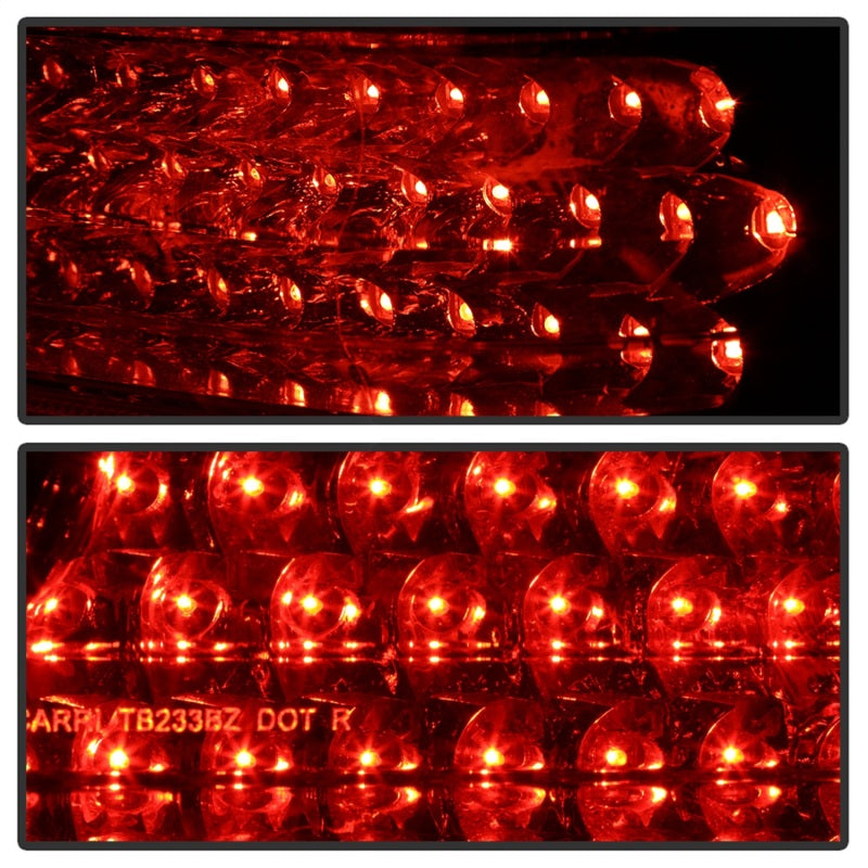 5020659 Xtune fits Mercedes Benz W210 E-Class LED Tail Lights Red Smoke ALT-CL