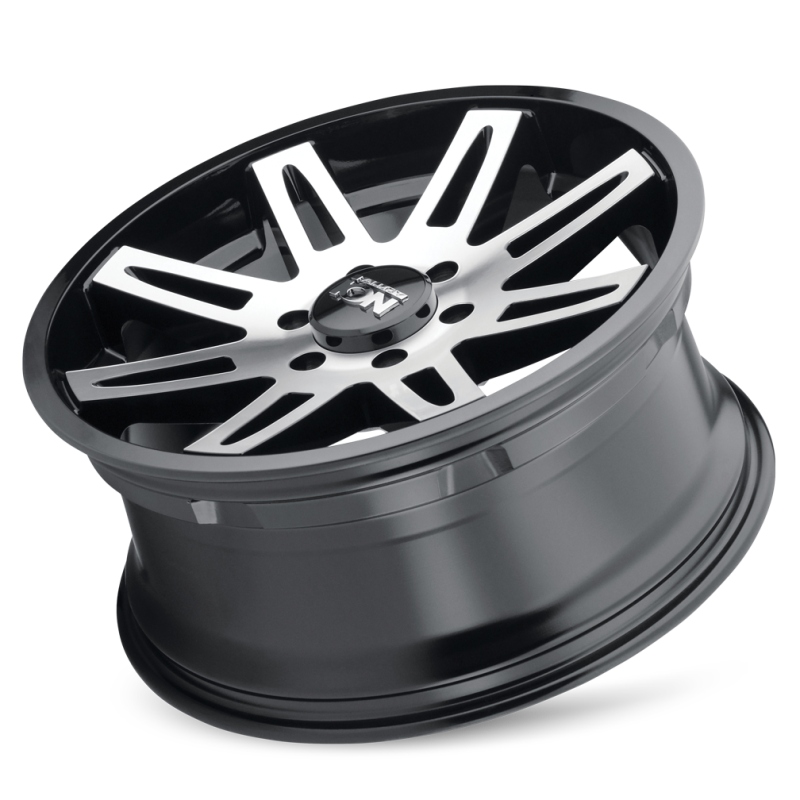 ION 142-7983B Type 142 17x9 / 6x139.7 BP / -12mm Offset / 106mm Hub Black/Machined Wheel