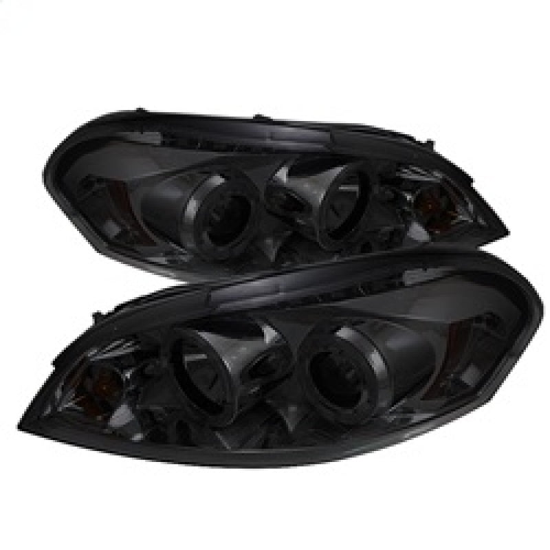 Spyder 5031723 fits Chevy 06-13 Impala Projector Headlights LED Halo LED Smke P