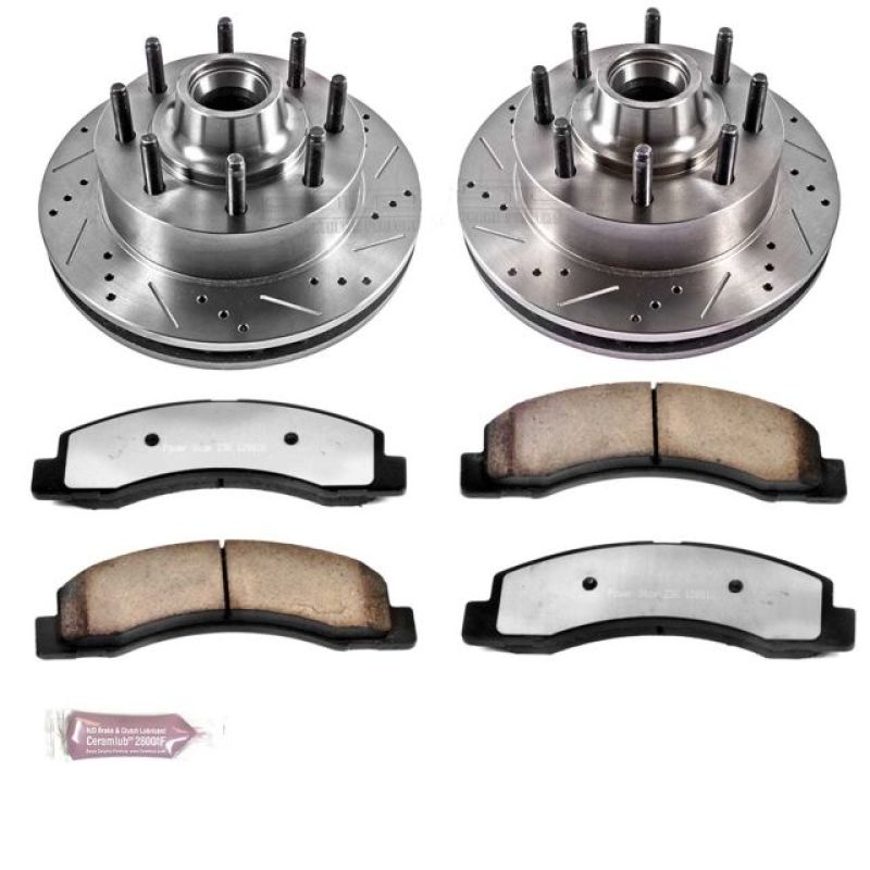 Power Stop K1392 36 fits Ford F-350 Super Duty Front Z36 Truck & Tow Brake Kit