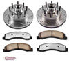 Power Stop K1392 36 fits Ford F-350 Super Duty Front Z36 Truck & Tow Brake Kit
