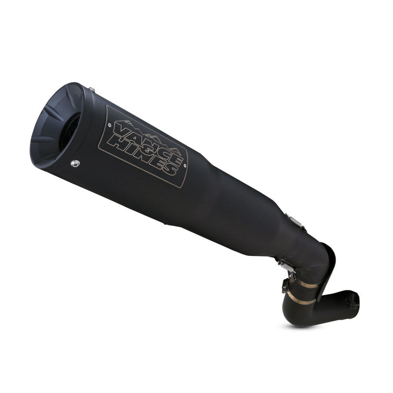 Vance and Hines Vance 46533 & Hines HD 21-22 Pan America HO 450 S/O Black Slip-