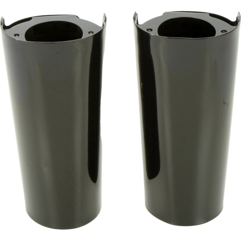 Bikers Choice 496033 14-Up Touring Black +2 Inch Fork Tube Covers Pr