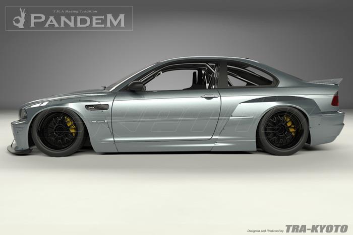 GReddy 17090223 99-06 fits BMW E46 Coupe Pandem Wide Body Front Fenders (SPECIAL