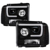 Spyder 5084507 fits Ford 05-07 F250/350/450 Projector Headlights - Light Bar DR