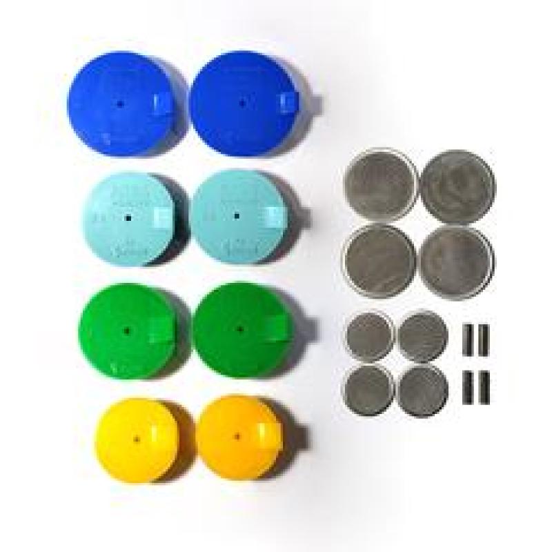 Ticon 903-71000-1000 Industries 2.5in-4in Silicon Purge Plug Exhaust Kit