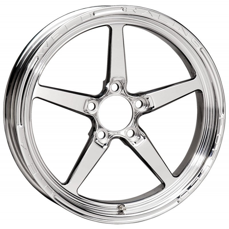 Weld 88-1704204 Alumastar 1-Piece 17x4.5 / 5x4.5 BP / 2.25in. BS Polished Wheel