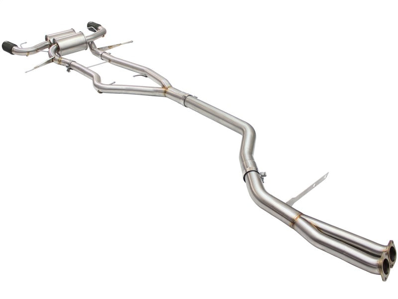AFE 49-36328-B rce XP SS-304 Black Tip 3.0in-2.5in Dia Cat Back Exhaust 11-13 f