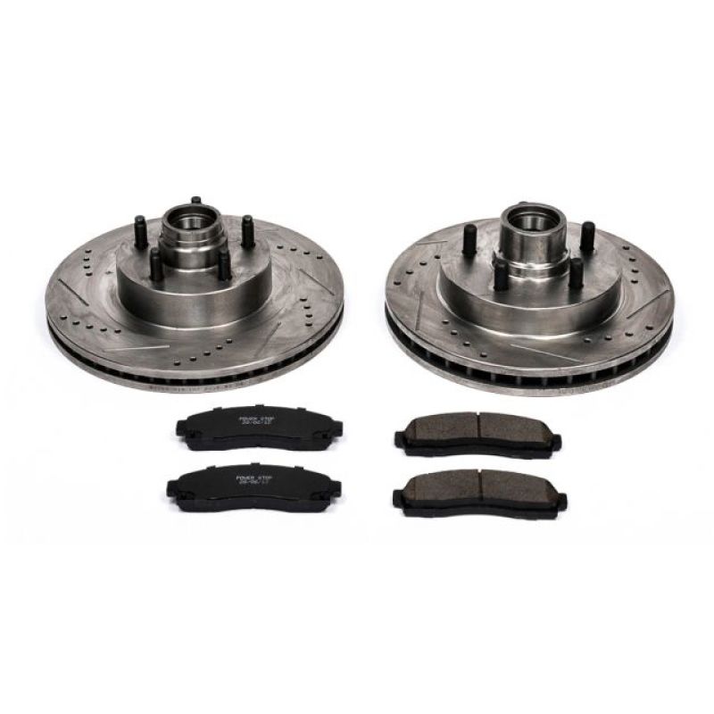 PowerStop fits Ford 01-03 Explorer Sport Front Z23 Evolution Sport Brake Kit