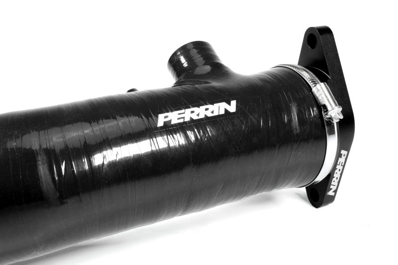 Perrin Performance PSP-INT-427BK Perrin 2022+ fits Subaru WRX Long Type Turbo Inlet Hose - Blk