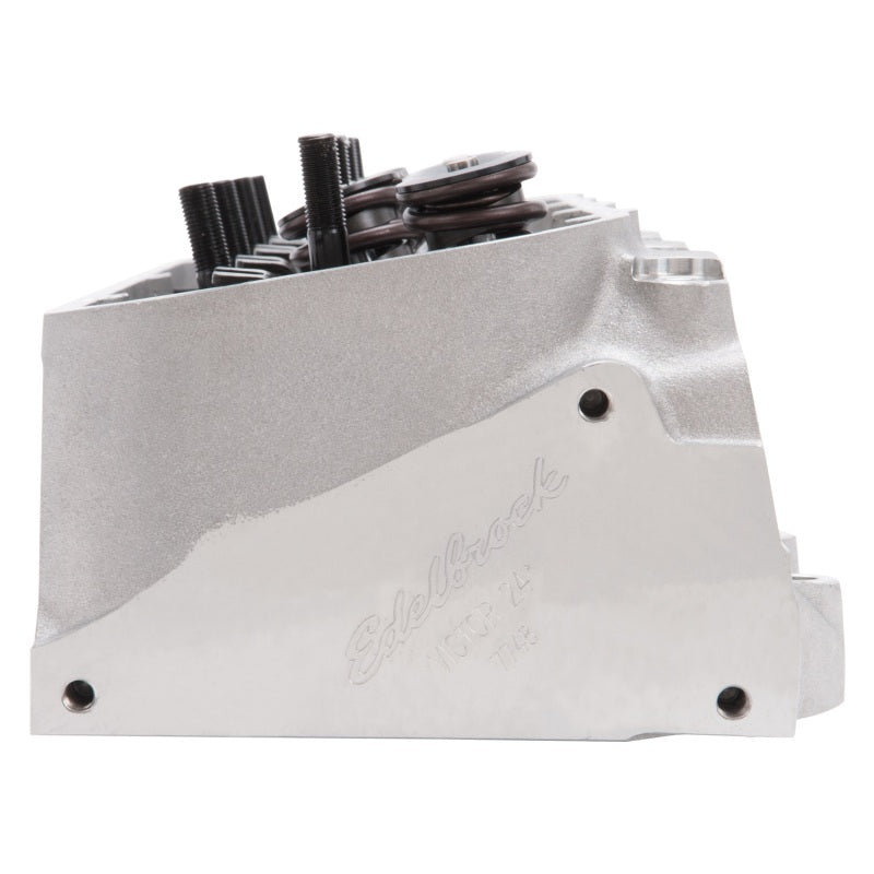 Edelbrock 77485 Cyl Head BBC Victor Jr 24 Deg Rect Port 300cc 106cc Combustion Chamber
