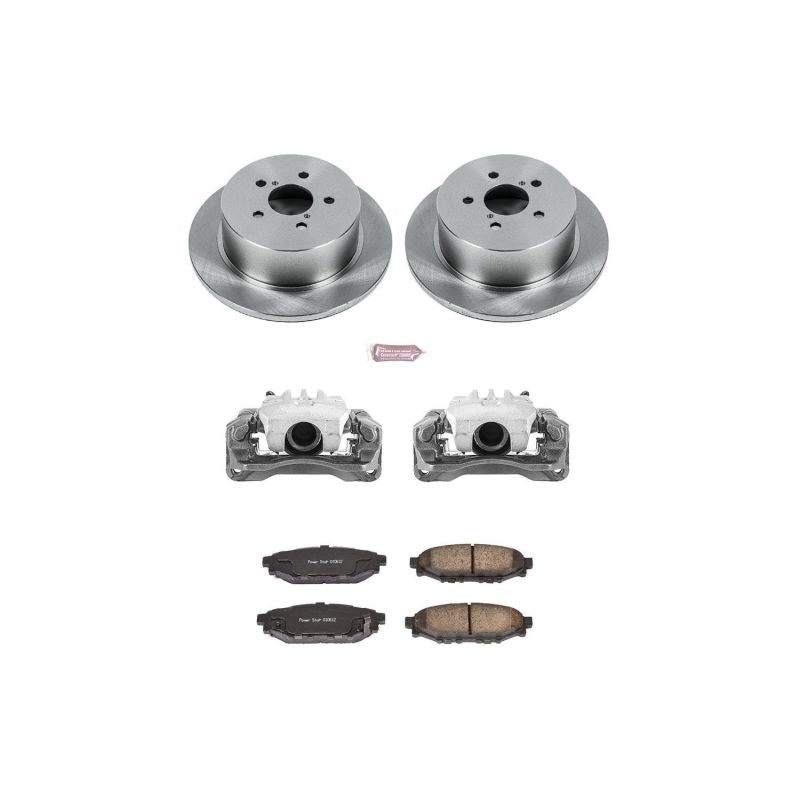 PowerStop fits Subaru 06-09 Legacy Rear Autospecialty Brake Kit w/Calipers