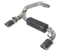 AFE 49-33104-C 3in 304 SS Axle-Back Exhaust System w/ Carbon Fiber Tips 16-18
