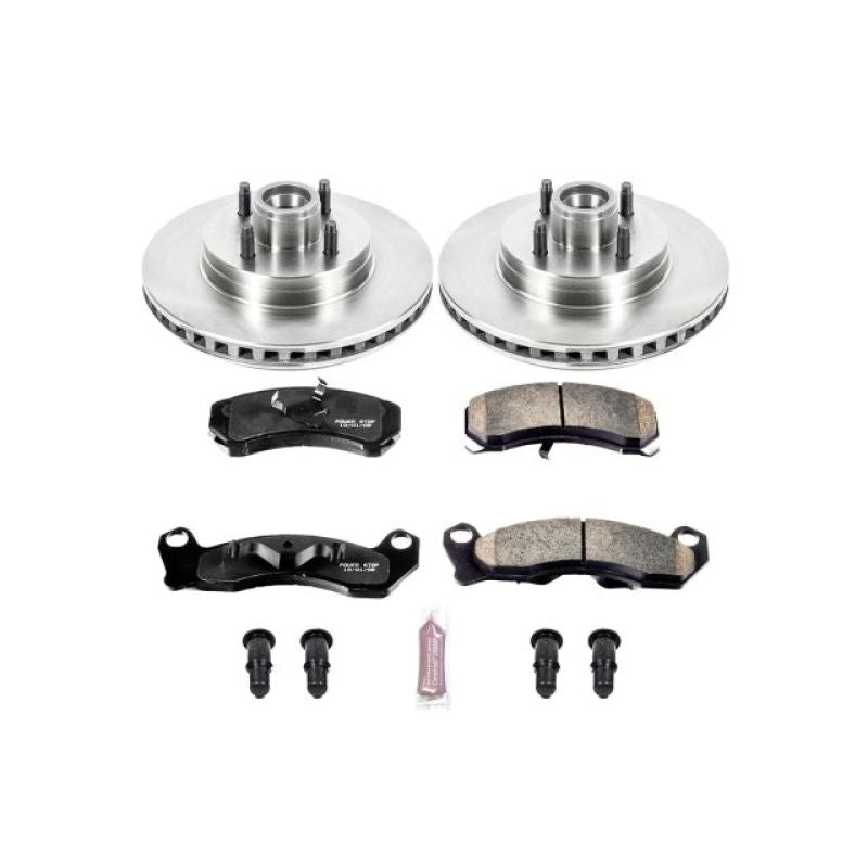 PowerStop KOE1279 fits Ford 87-93 Mustang Front Autospecialty Brake Kit