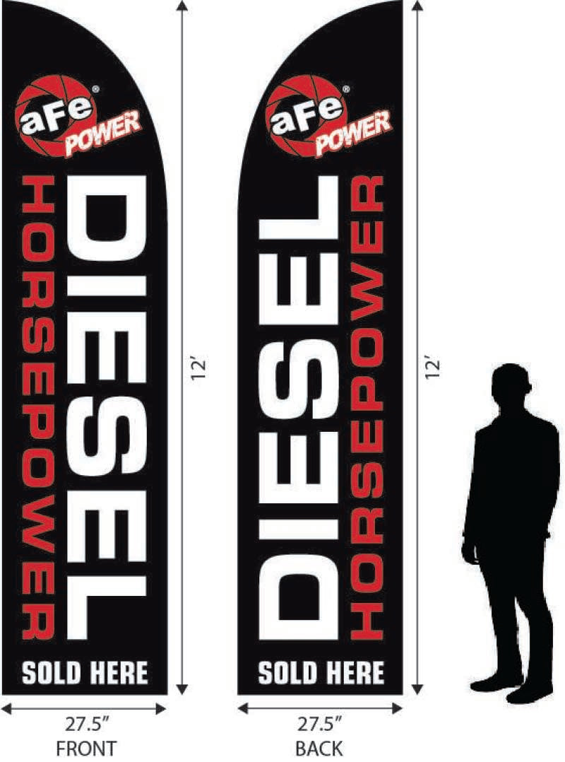 AFE 40-10155 Diesel Horspower Sold Here 12ft x 2.5ft Banner
