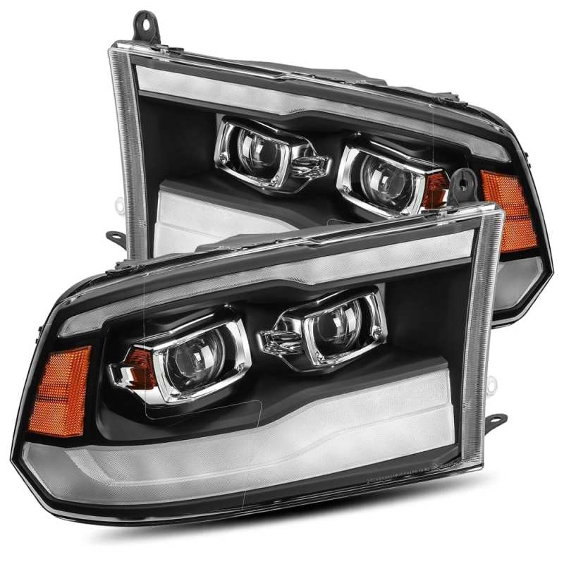 AlphaRex 880597 fits Dodge 09-18 Ram 1500HD PRO-Series Projector Headlights Pla