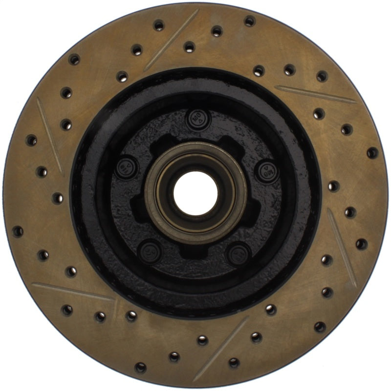 Stoptech 127.62000L Slotted & Drilled Sport Brake Rotor