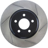 Stoptech 126.61086SL Power Slot 05-10 Mustang GT V8-4.6L Front Left Slotted Rotor