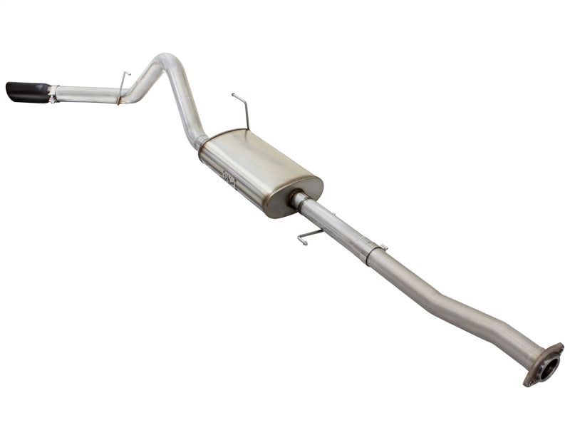 AFE 49-43073-B rce XP Exhaust 3in-3.5in SS Single Side Exit CB w/ Black Tips 15