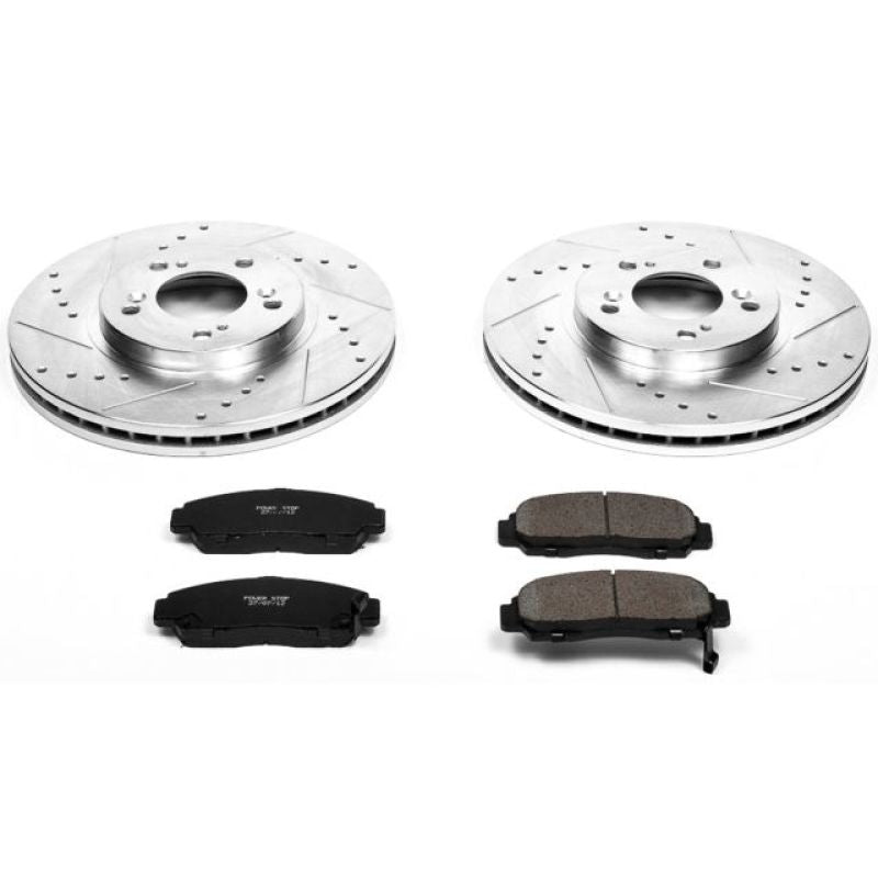 PowerStop K2309 fits Acura 99-04 RL Front Z23 Evolution Sport Brake Kit