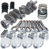 Eagle 11325L030 fits Chevy 454 1Pc 4.000in Crank 6.135in H-Beam 38cc Dome 4.280in Pistons Rotating Assembly