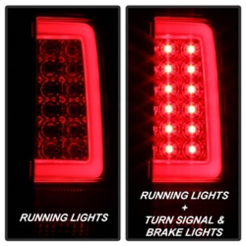 Spyder 5084101 fits Silverado (Will Not Work w/2010 921 Bulb) V3 Tail Lights Rd
