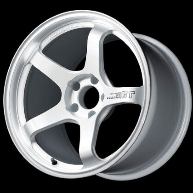 Advan YAQB8K40WW GT Beyond 18x10 +40 5x120 Racing White Wheel