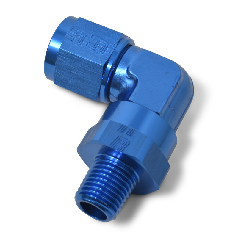Russell 614026 Performance -6 AN 90 Degree Female to Male 3/8in Swivel NPT Fitting