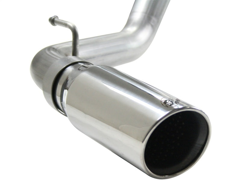 AFE 49-46013 rce XP 2.5in 409SS Cat Back Exhaust w/ 304SS Polished Tip 05-13 fi