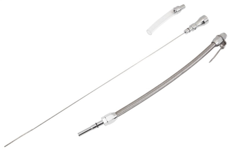 Spectre 57311 fits Chevrolet LS Engine Oil Dipstick (Flexible SS Braided Housing)