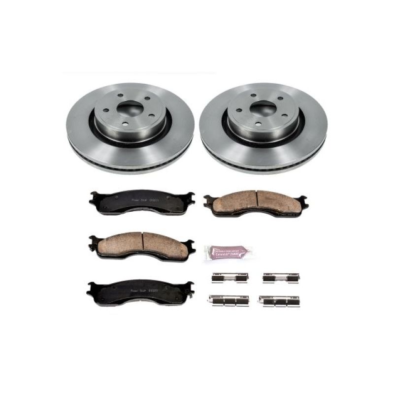 Power Stop KOE4584 2004 fits Dodge Ram 1500 Front Autospecialty Brake Kit