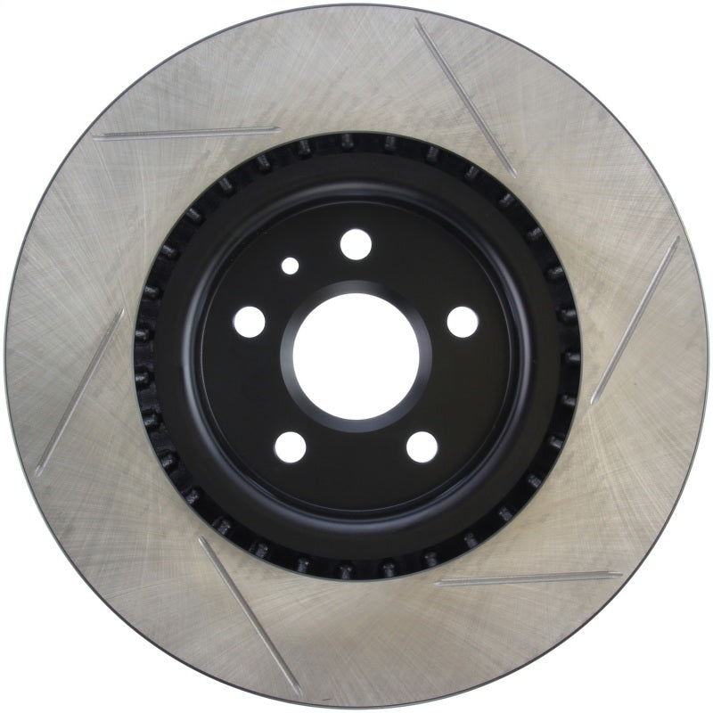 Stoptech 126.62124SR Power Slot 10 fits Camaro SS 8cyl / 09 Pontiac G8 GXP Front Right Slotted Rotor