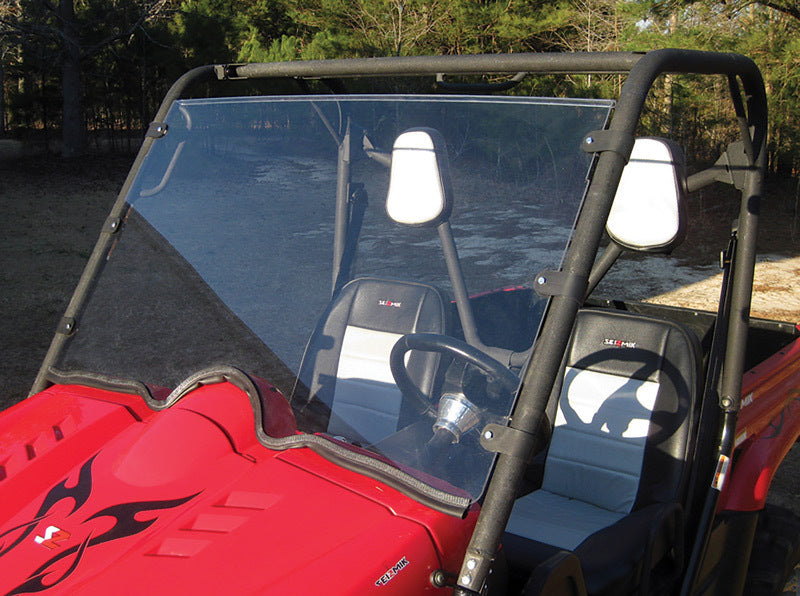 Seizmik 50-23019KIT 04-13 fits Yamaha Rhino 450-700 Full Windshield Polycarbonat
