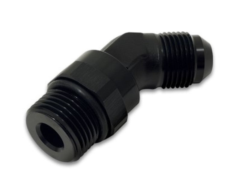 Vibrant 16945 ale to Male -10AN Straight Cut 45 Degree Adapter Fitting - Anodiz
