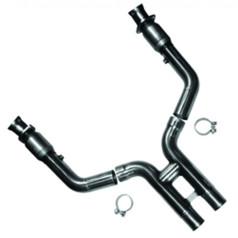 Kooks 11413500 11-14 fits Ford Mustang GT 5.0L 4V 3in x 2 3/4in OEM Cat H Pipe Kooks HDR Req