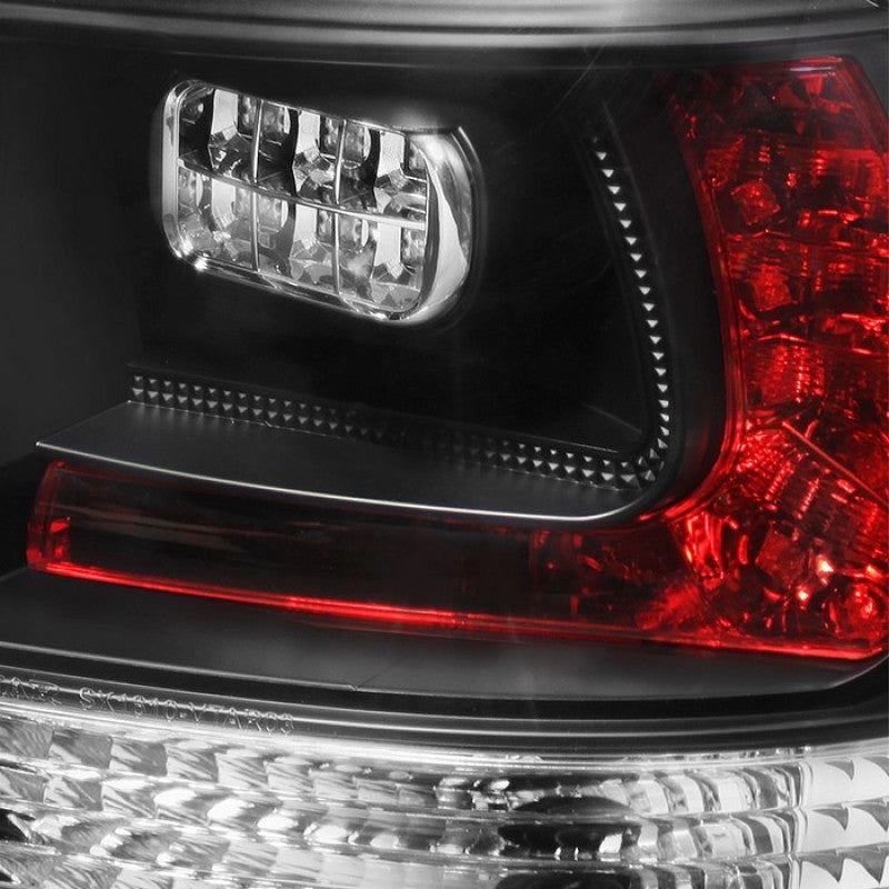Spyder 5042699 fits Volkswagen 03-07 Touareg LED Tail Lights Black ALT-YD-VTOU0