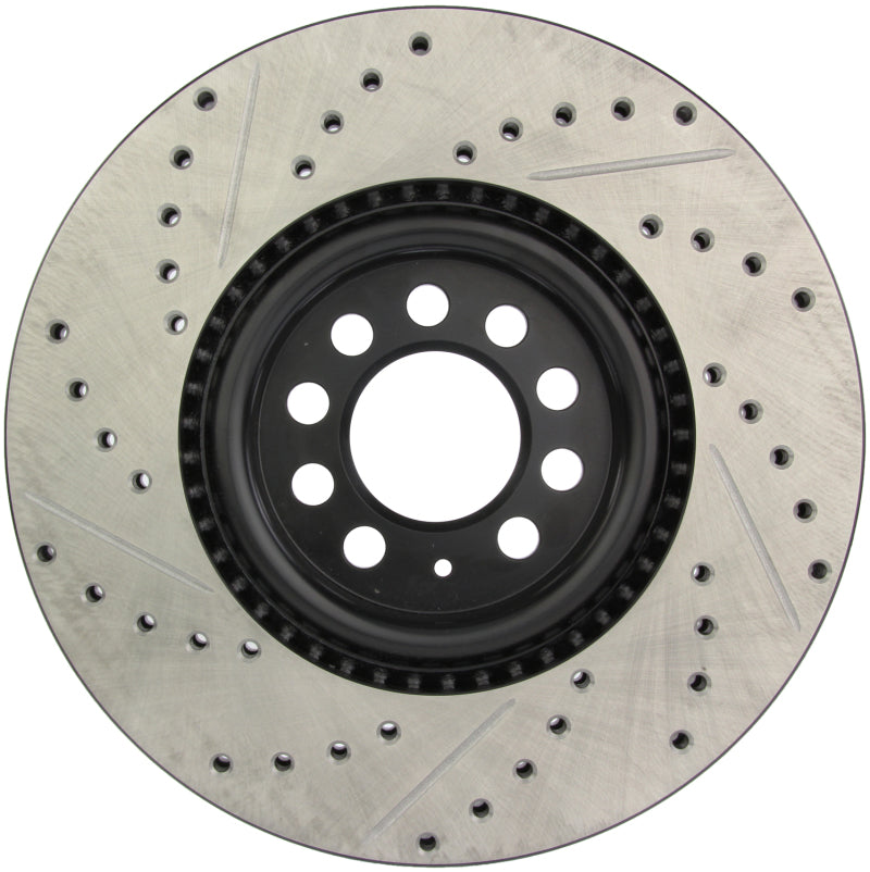 Stoptech 127.33062L Slotted & Drilled Sport Brake Rotor