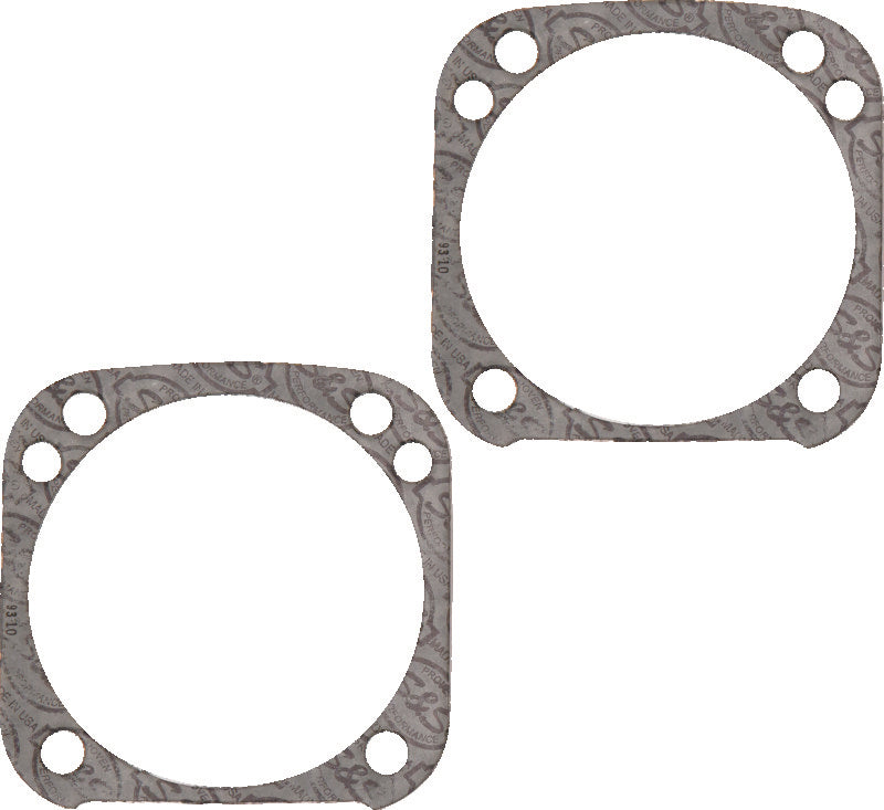 S&S Cycle 930-0101 99-17 BT .018in 4-1/8in Base Gasket - 2 Pack