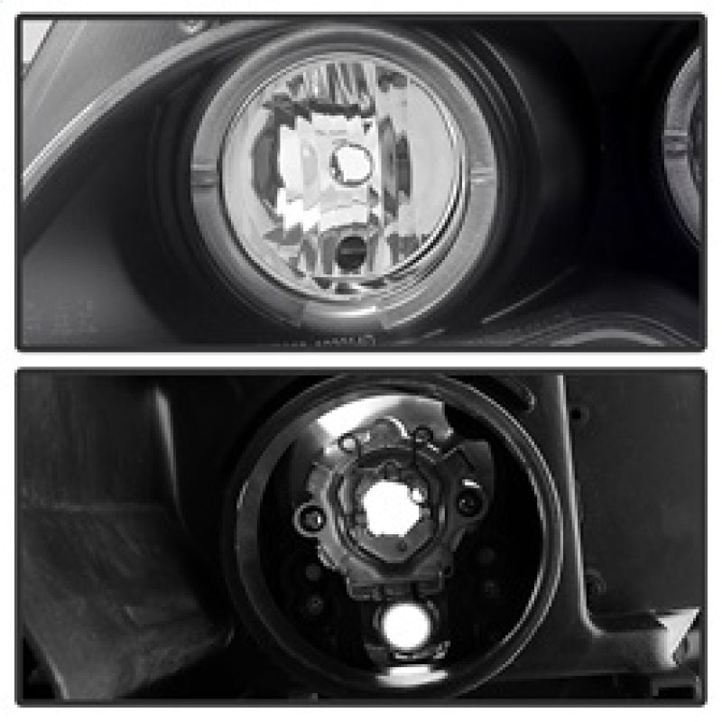 Spyder 5042415 fits BMW 02-05 E46 3-Series 4DR Projector Headlights 1PC LED Hal