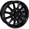 Raceline A14VB-57012+56 A14VB Alpha 15x7in/5x114.3 BP/56mm Offset/68mm Bore - Sa