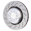 SHW Performance BFL42851 SHW 08-13 fits BMW M3 4.0L Left Front Cross-Drilled Lightweight Brake Rotor (34112283801)