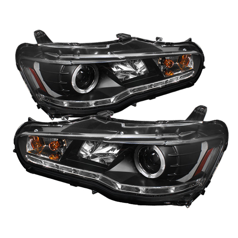 Spyder 5039392 fits Mitsubishi 08-14 Lancer/fits EVO-10 Projector Halogen Model