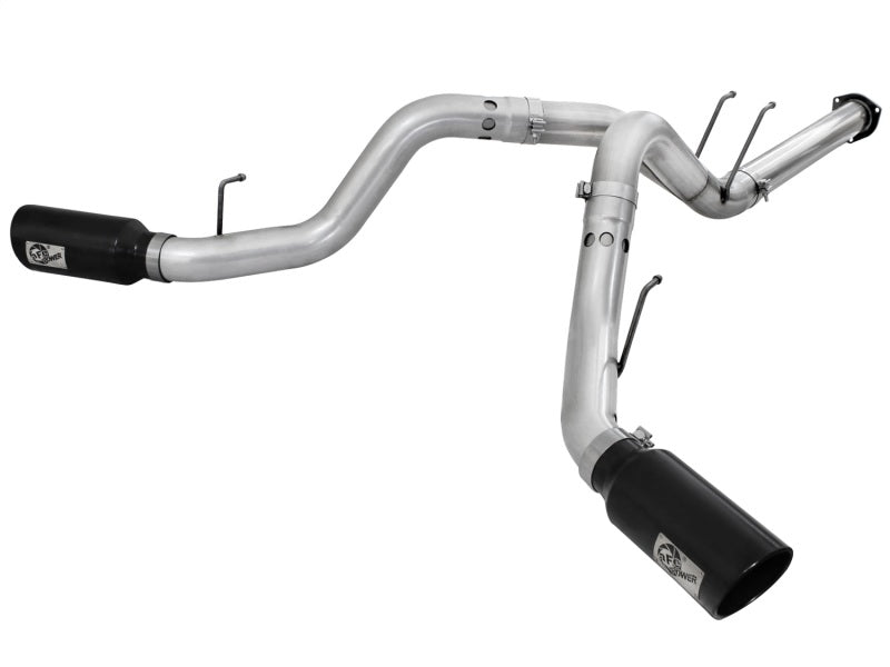 AFE 49-03065-B Exhaust 4in DPF-Back Al Steel 11-14 fits Ford Diesel Trucks V8-6