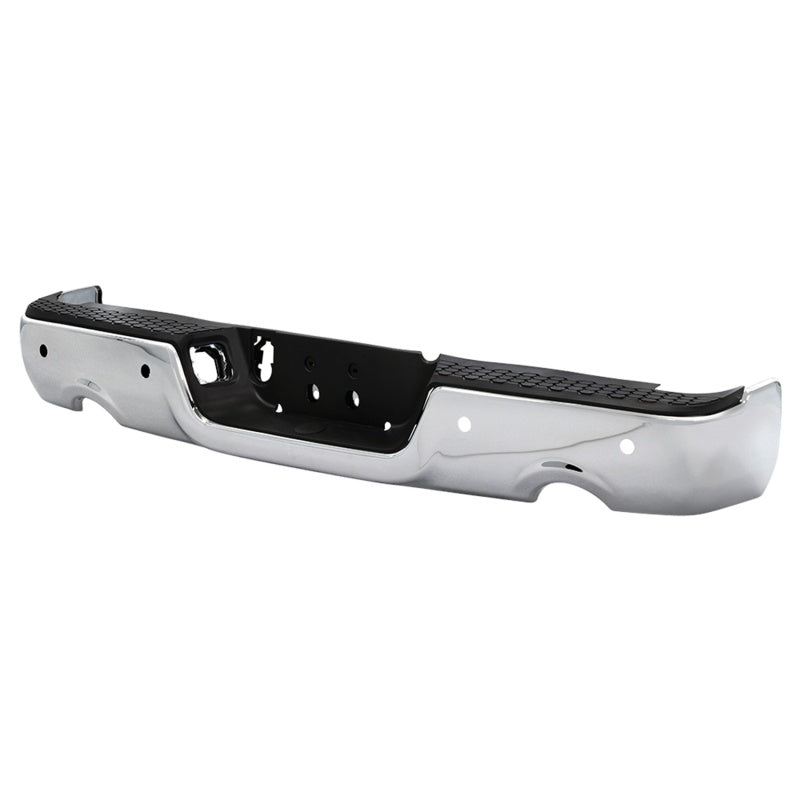 xTune 9047008 09-18 fits Dodge Ram 1500 OEM Style Steel Rear Bumper - Chrome (R