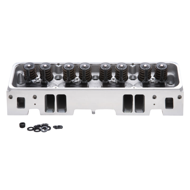 Edelbrock 60975 Cylinder Head SB fits Chevrolet Performer RPM E-Tec 170 for Hydraulic Roller Cam Complete (Ea)