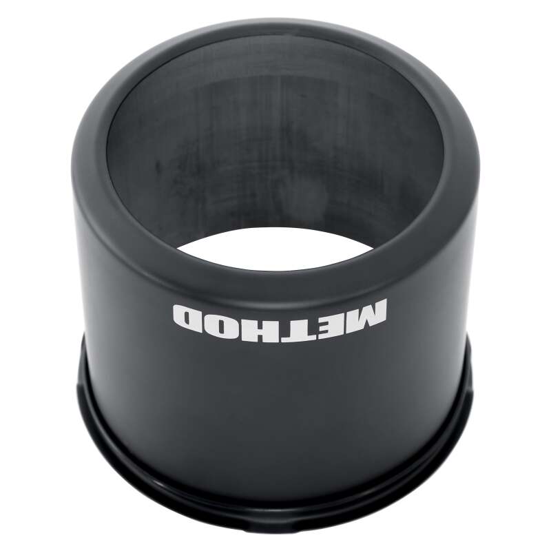 Method CP-OPEN140-110-B Center Cap 8 Lug Tall - Open Style Push Through - Black