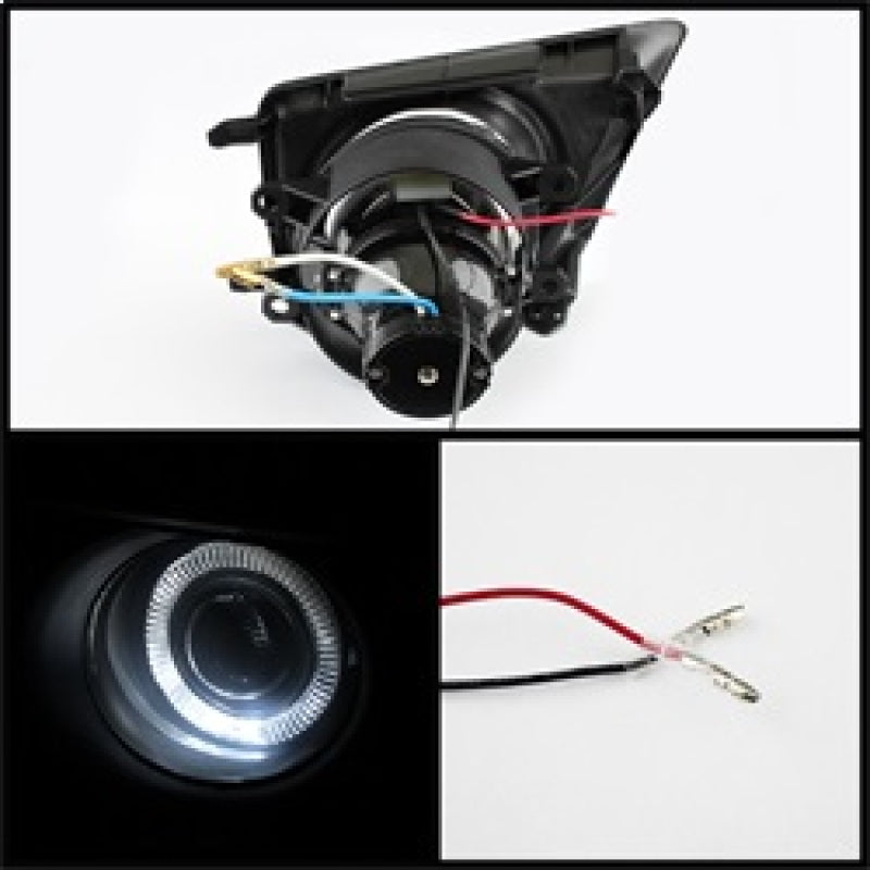 Spyder 5075147 fits Toyota 12-20 Tacoma 2015 Halo Projector Fog Lights w/Switch