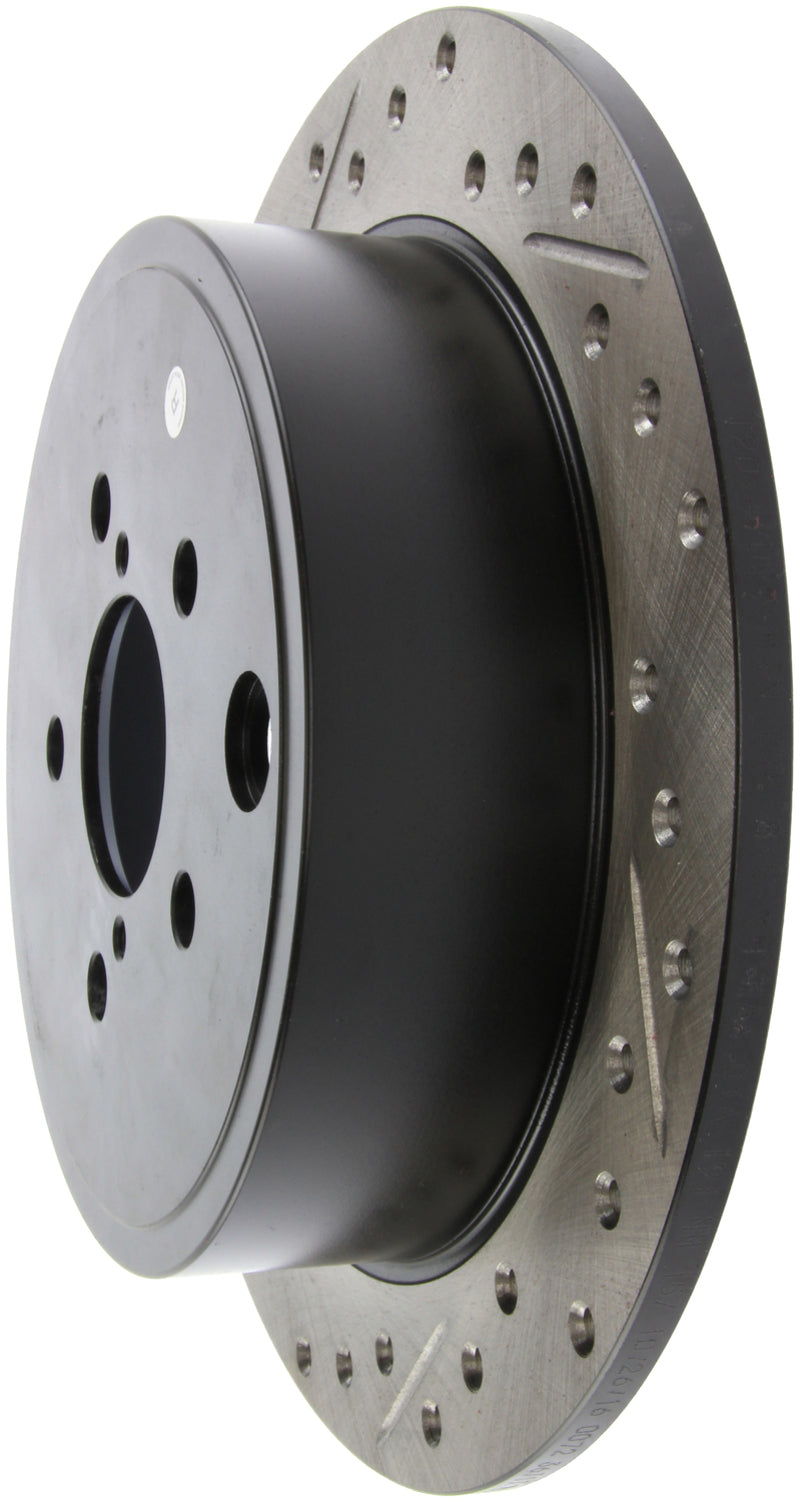 Stoptech 127.47029R 08-10 fits Impreza WRX (Exc STi)/08-10 Impreza Coupe/Sedan Slotted & Drilled Right Rear Rotor