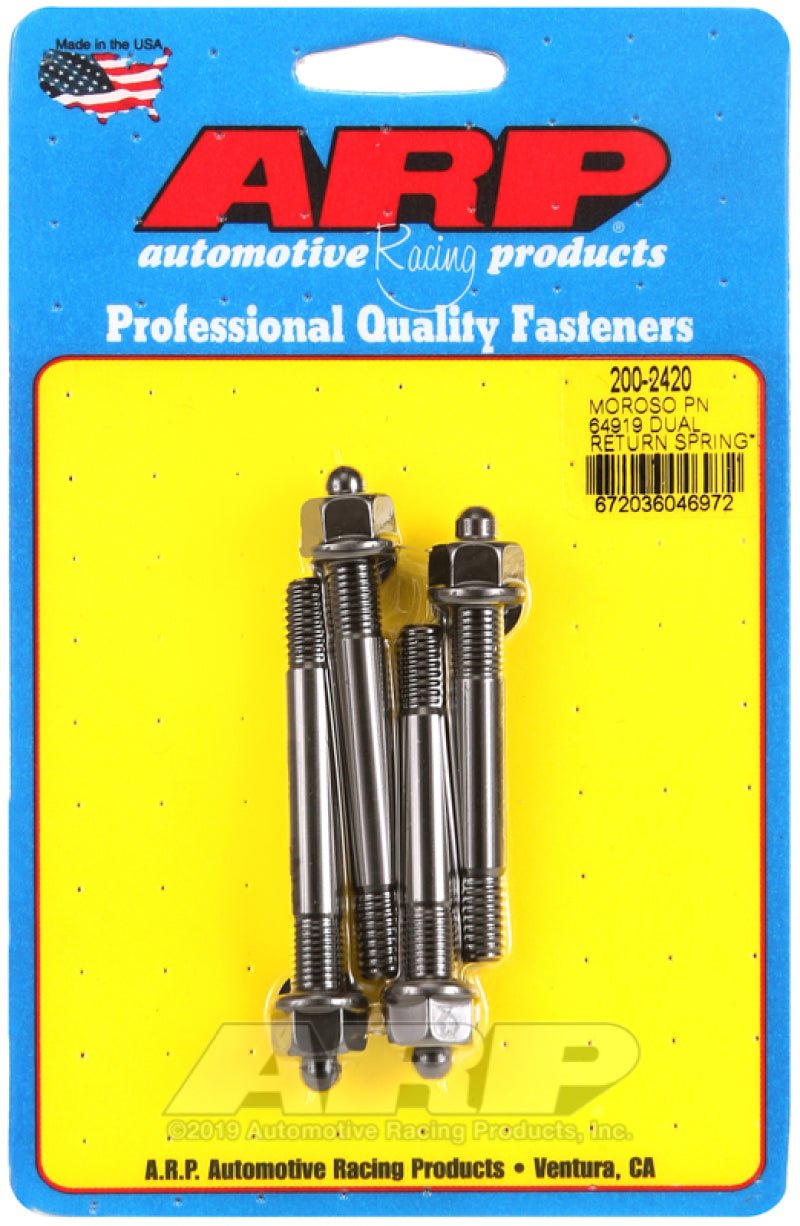 ARP 200-2420 Moroso 64919 Dual Return Spring w/ 1in Spacer Plate Carb Stud Kit